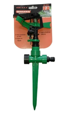 ASPERSOR CABEZA DE PLÁSTICO DE 2 VÍAS MAKAWA