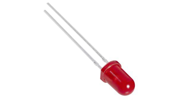 DIODO LED DIFUSO 3MM (25U) - ROJO