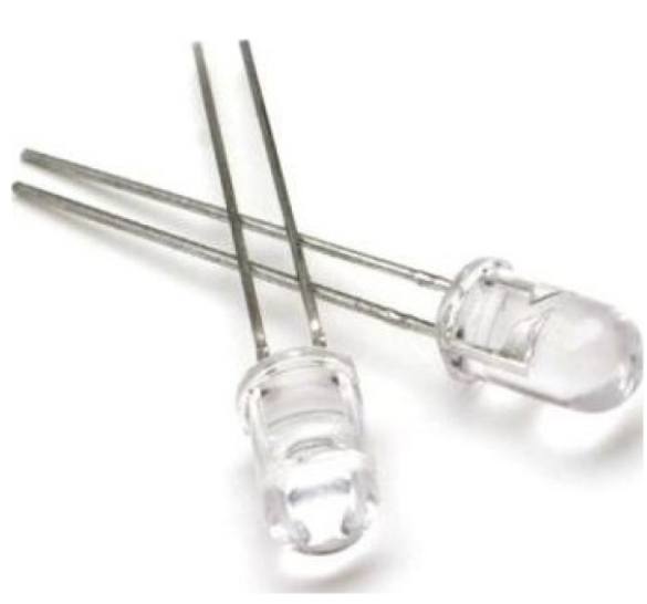 DIODO LED ALTO BRILLO 5MM (25U) - AMBAR