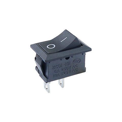 INTERRUPTOR ON-OFF 2 PINES - NEGRO