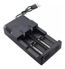 CARGADOR PILAS DOBLE 18650