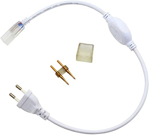 ADAPTADOR ENCHUFE MANGUERA LED