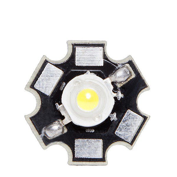 LED 1W CON BASE DISIPADORA