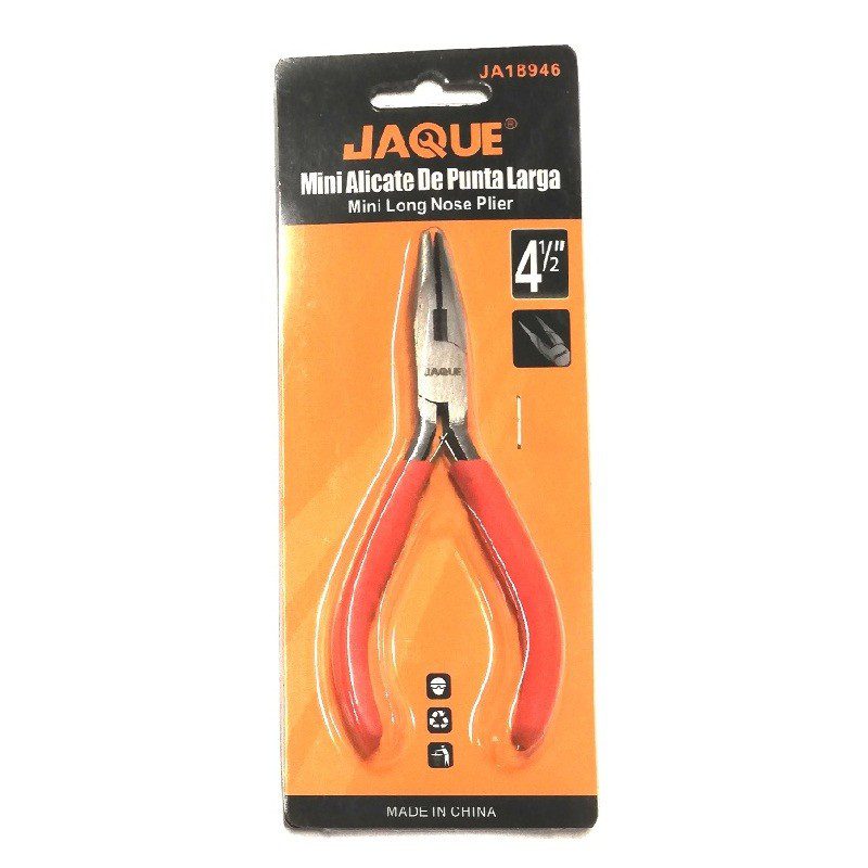 MINI ALICATE DE PUNTA LARGA