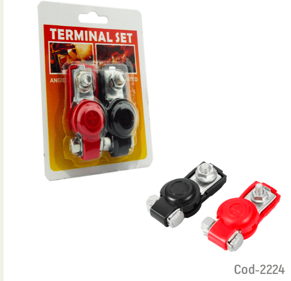 TERMINAL BATERIA CON PVC Set X 2.