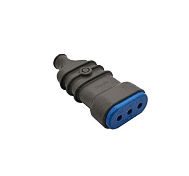 ENCHUFE HEMBRA VOLANTE 10A CON TIERRA NEGRA