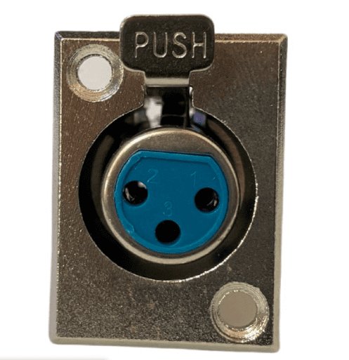 CONECTOR DE CHASIS XLR HEMBRA