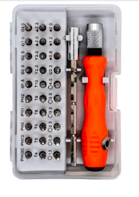 SET 32 PIEZAS DESTORNILLADORES