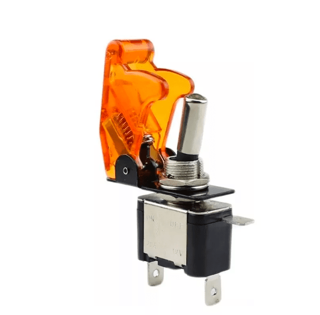 INTERRUPTOR DE PALANCA LED AMARILLO 12-24V/20AI AMARILLO