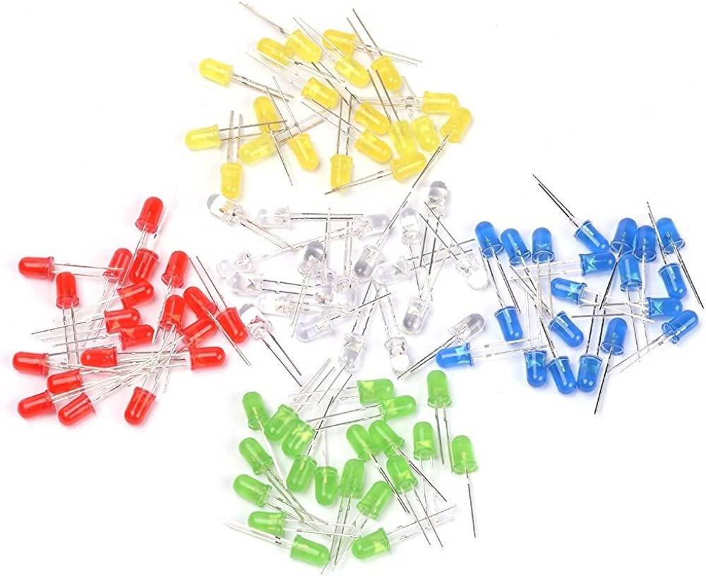 LED DIFUSO SURTIDO 3MM Y 5MM (200U)