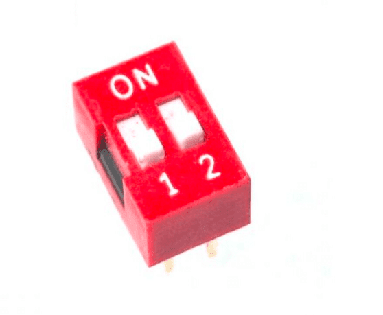 DIP SWITCH 2 POSICIONES