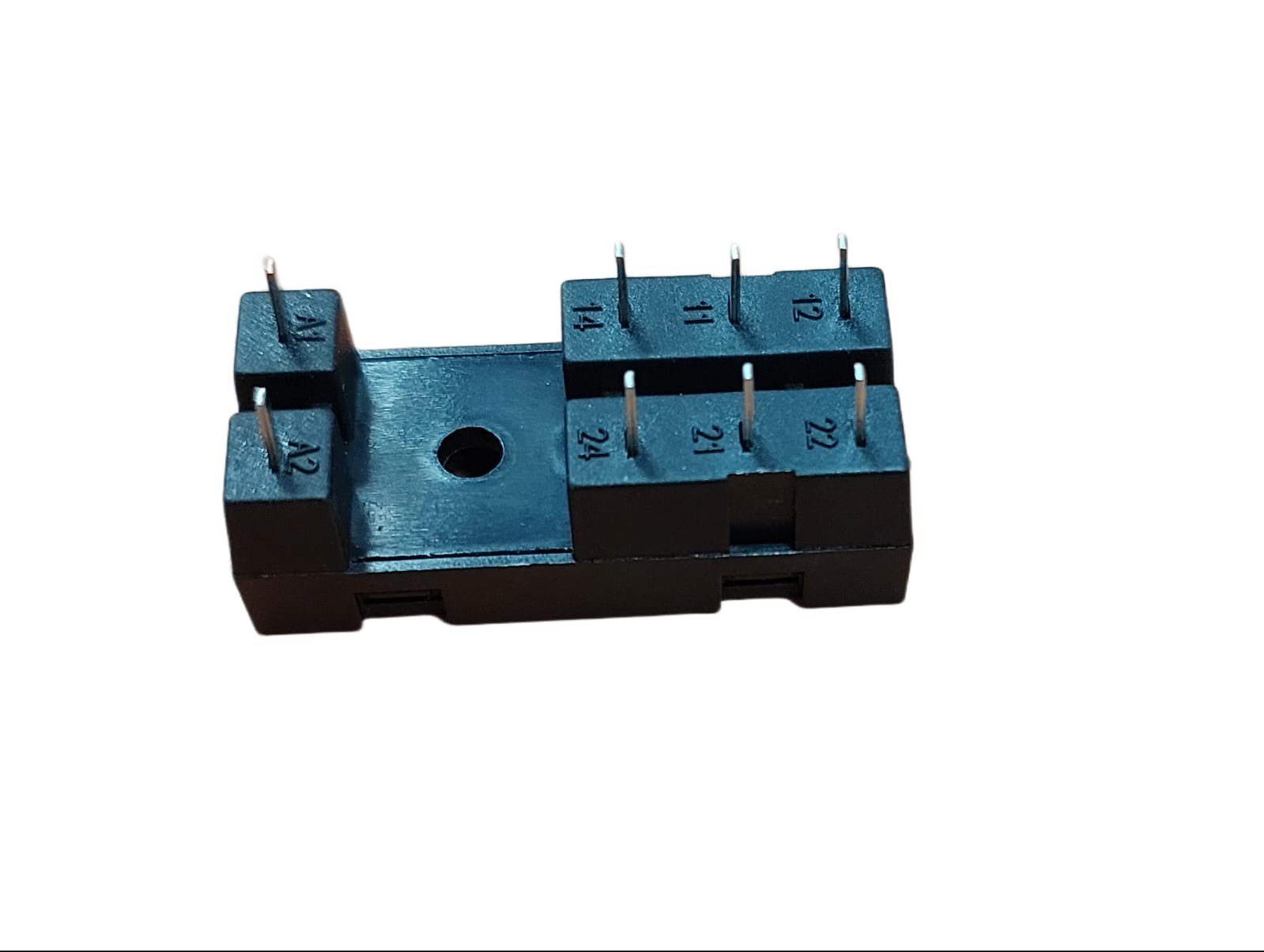 BASE PLASTICA PARA RELE PCB 8PIN SERIE SMIH