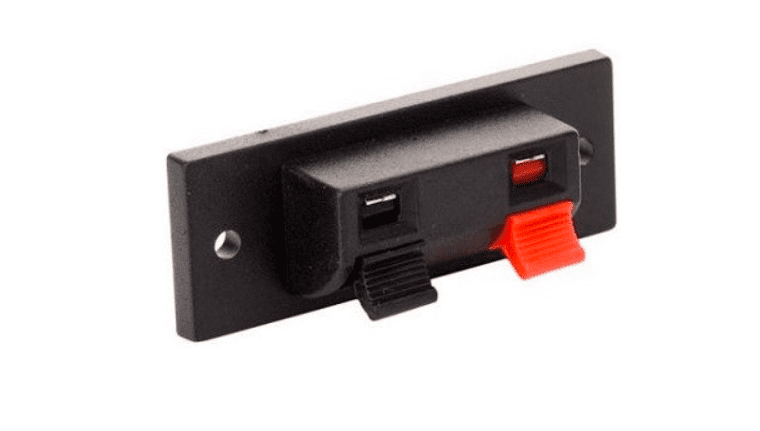 CONECTOR PARA PARLANTES 2 CLIP