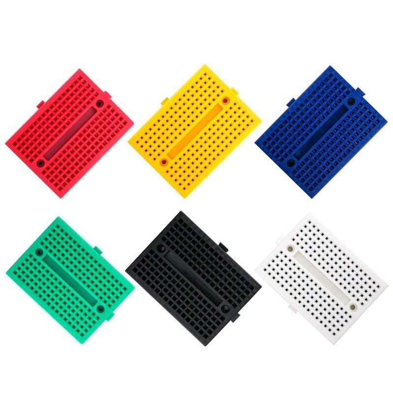 MINI PROTOBOARD 170 PUNTOS SET 6PCS