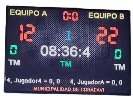 Marcador Multideportivo MV160120-5