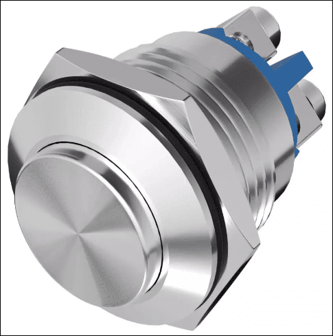 PULSADOR METÁLICO 16MM  IP65