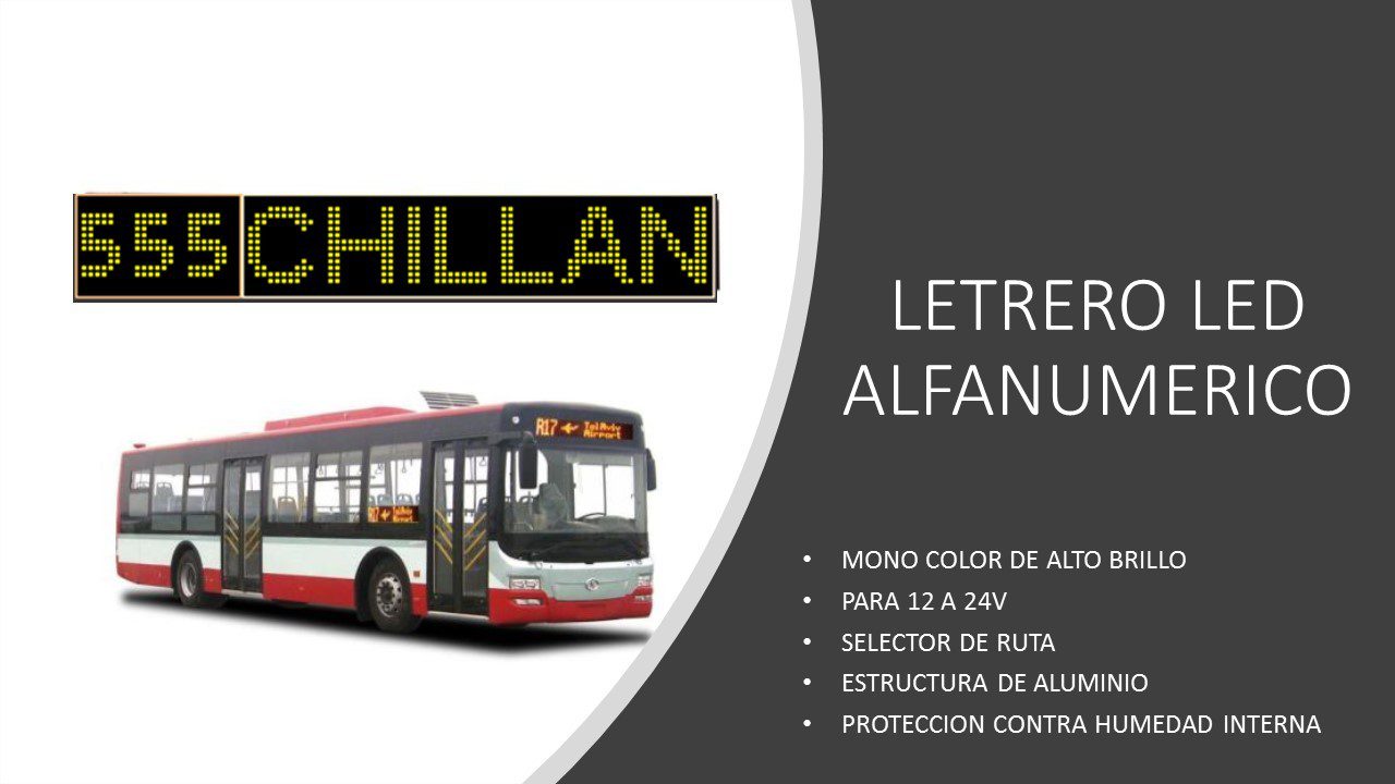 MG16128-W  LETRERO RUTERO