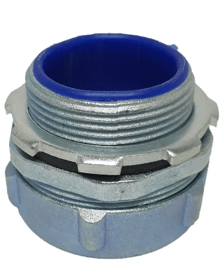 CONECTOR RECTO FLEXIBLE METÁLICO 20mm