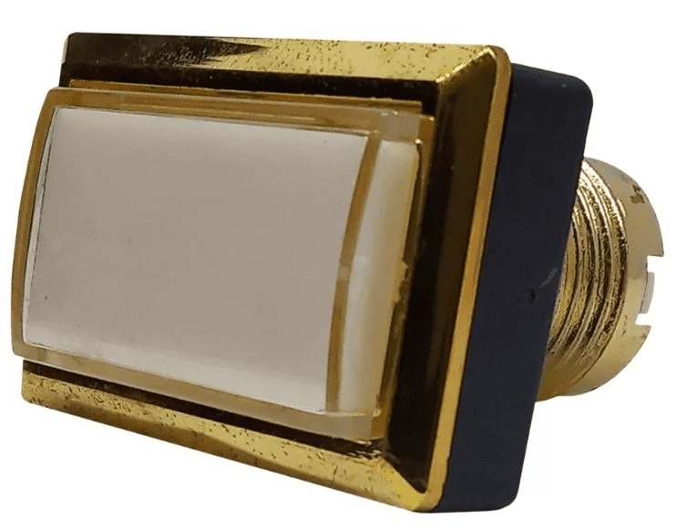 INTERRUPTOR LED RECTANGULAR DORADO