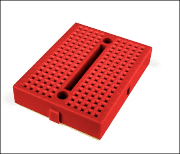 MINI PROTOBOARD ROJO 170 PUNTOS
