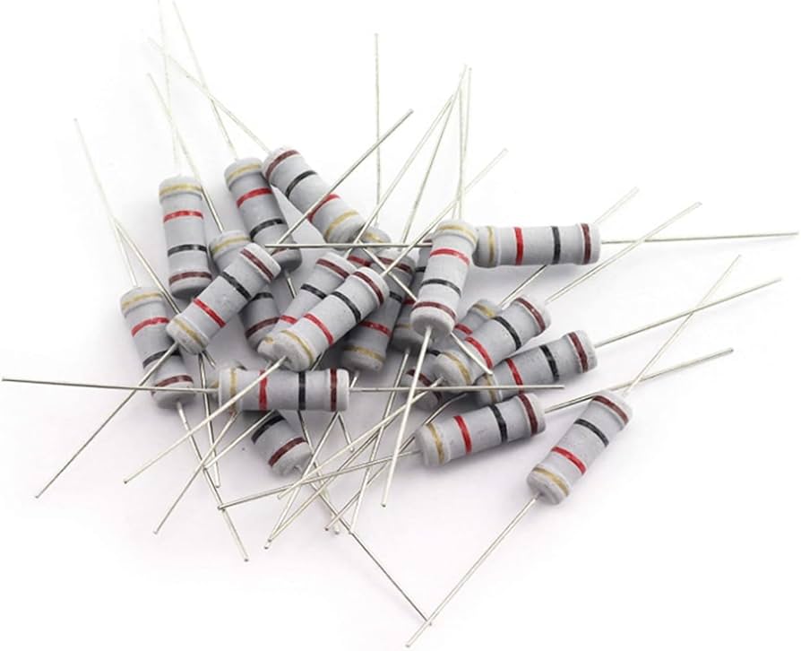 RESISTENCIA 4,7KΩ - 2W 5% (25 unidades)