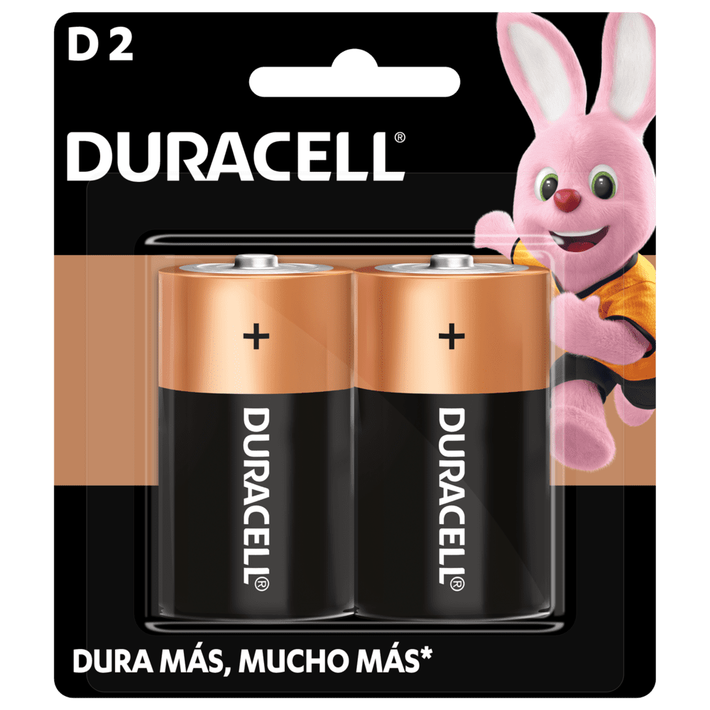 PACK PILA DURACELL D2 1.5V (2U)