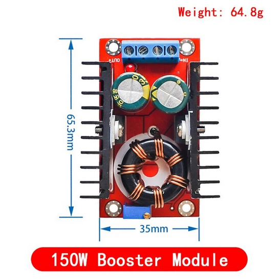 MODULO CONVERTIDOR DC A DC BOOST STEP-UP VOL-R010