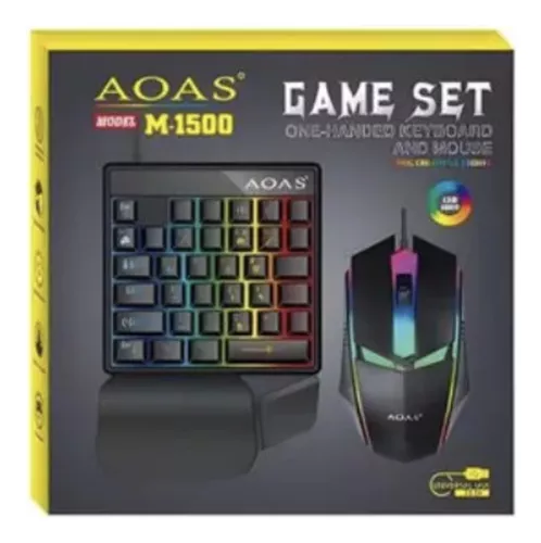 TECLADO GAMER CON MOUSE