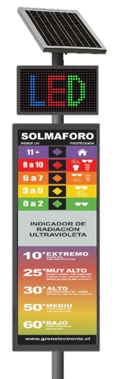 SOLMAFORO UV-15040-RGB-SST-i
