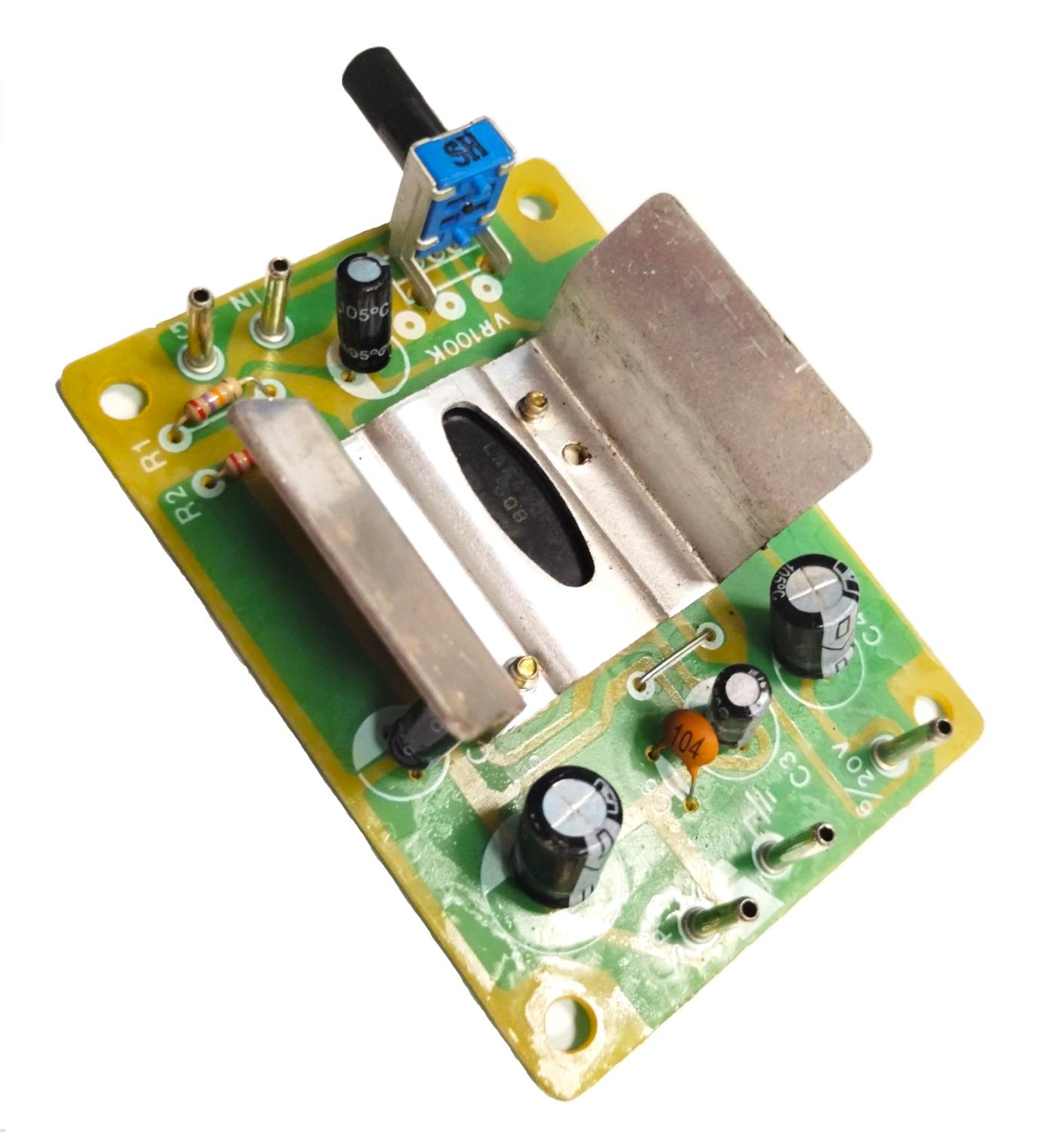 AMPLIFICADOR DE SONIDO PARA JUEGO ARCADE Y TABLEROS DE JUEGO