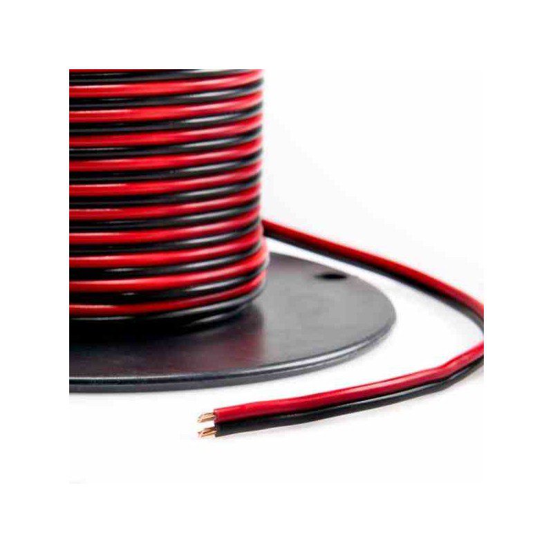 CABLE PARALELO 12AWG NEGRO-ROJO 100% COBRE