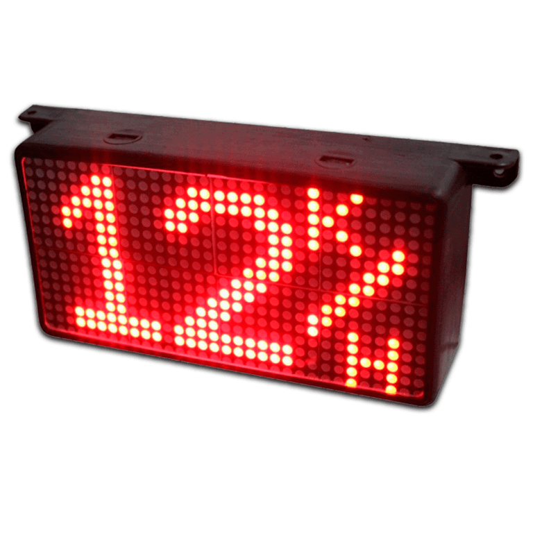 VELOCIMETRO LED 32X32CM  GPS3232V