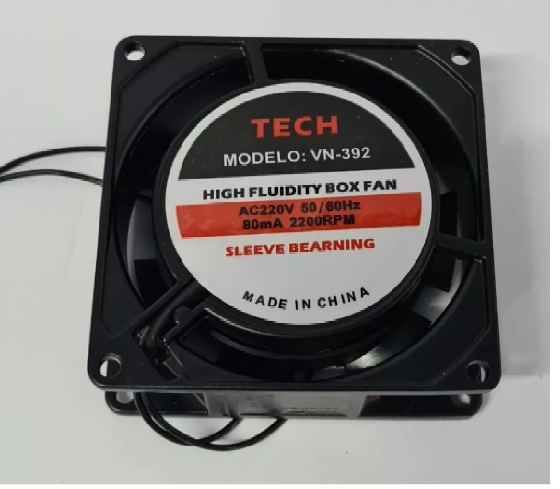 VENTILADOR VN-392 220V 80X80X25MM
